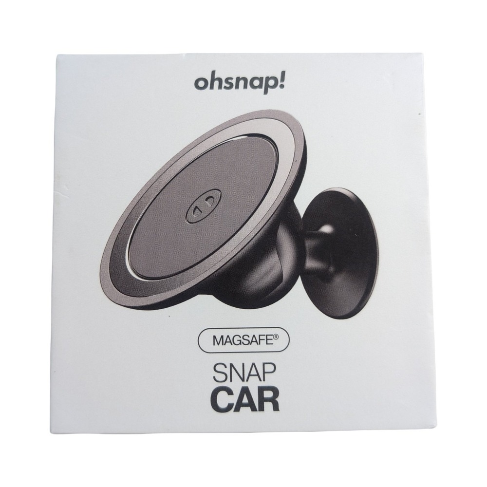 Gg3-P ohsnap! Magsafe Snap Car Magentic Car Mount - Black ⬇️